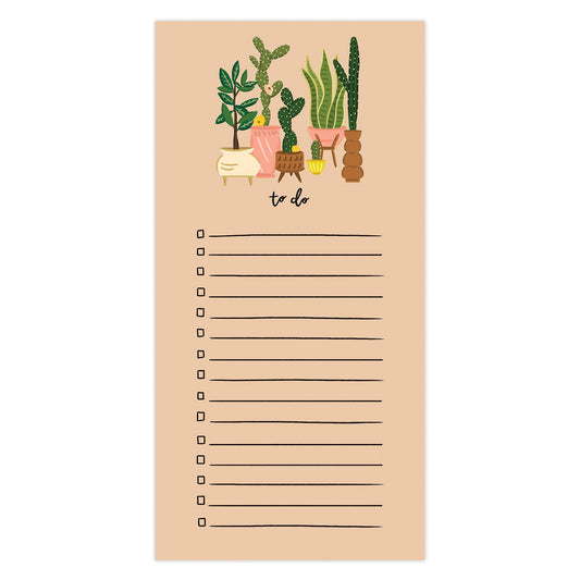 Plants To Do Notepad