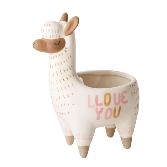Llama Love Pot